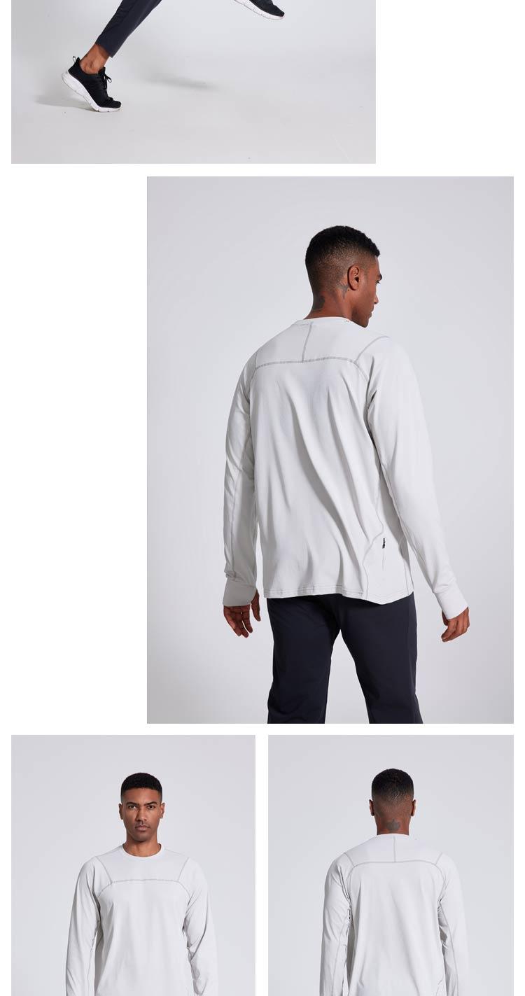 2407 T-shirt long sleeve round neck for Men