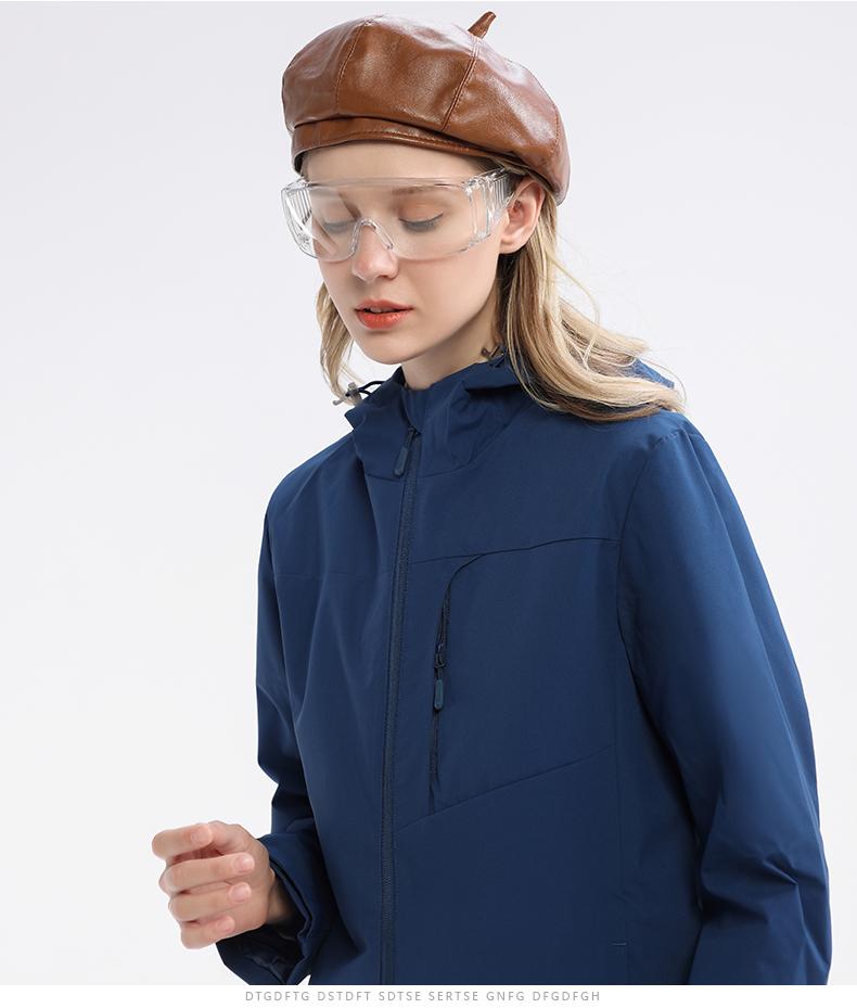 F9211-Thin solid color left-mouth jacket