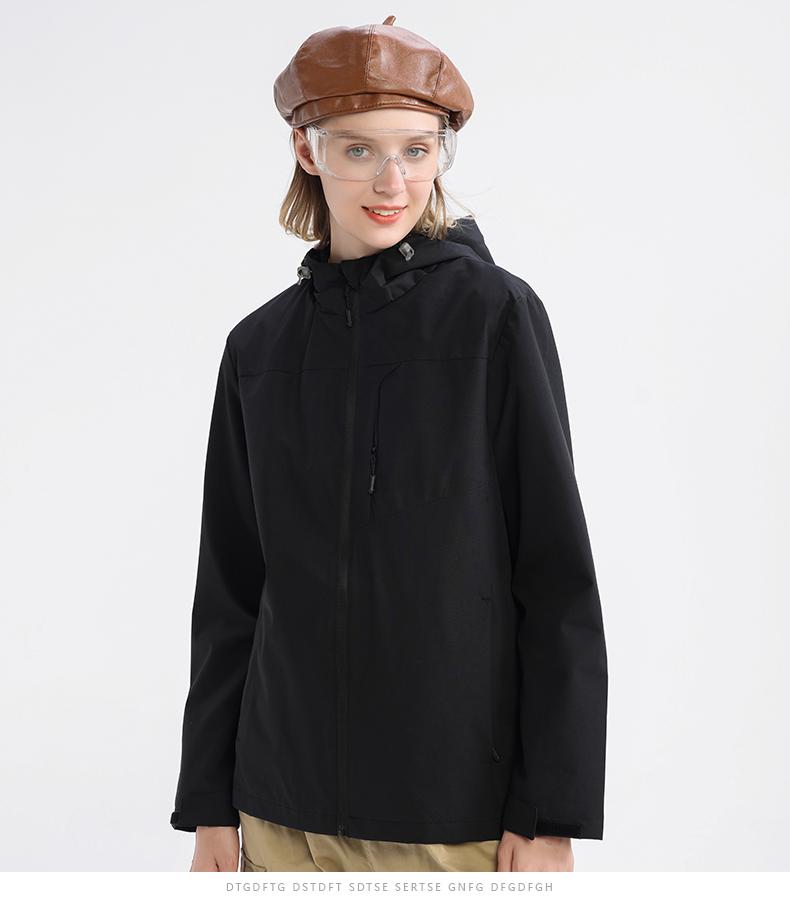 F9211-Thin solid color left-mouth jacket