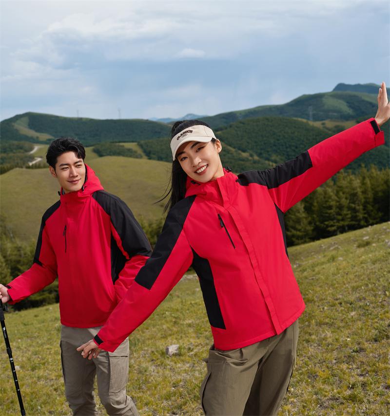 F558-Thick single-layer integrated silver fox fleece jacket