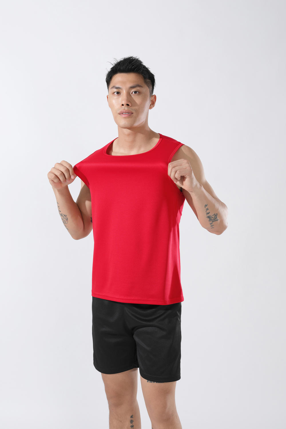 7363# Quick-drying sports vest Men vest