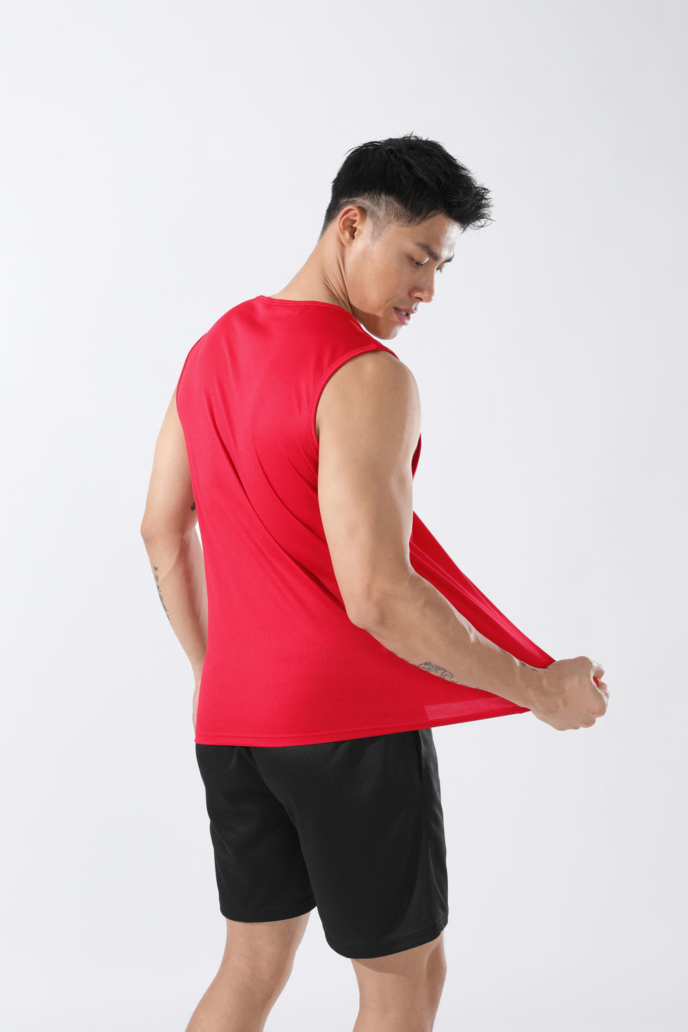 7363# Quick-drying sports vest Men vest