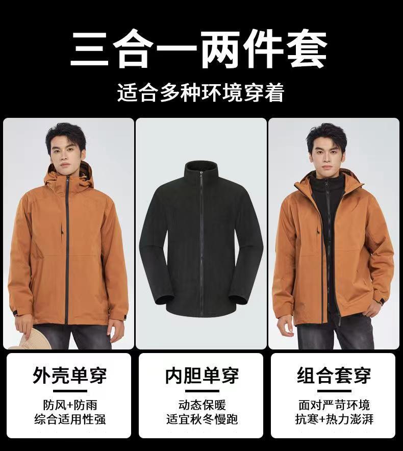 FX25-High-end business down 3-in-1 jacket