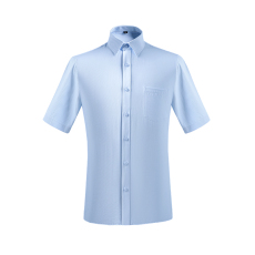 Business suit men pocket professional short-sleeved shirt 188-803 men short shirt