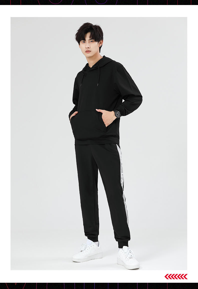 C827-Sports leisure multifunctional cuffed trousers