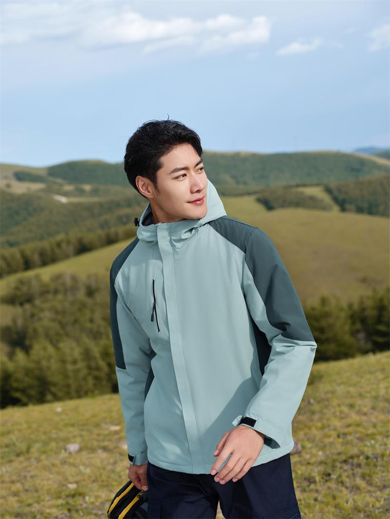 F558-Thick single-layer integrated silver fox fleece jacket