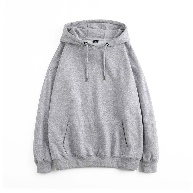 Thin hooded pullover sweatshirt W02-102