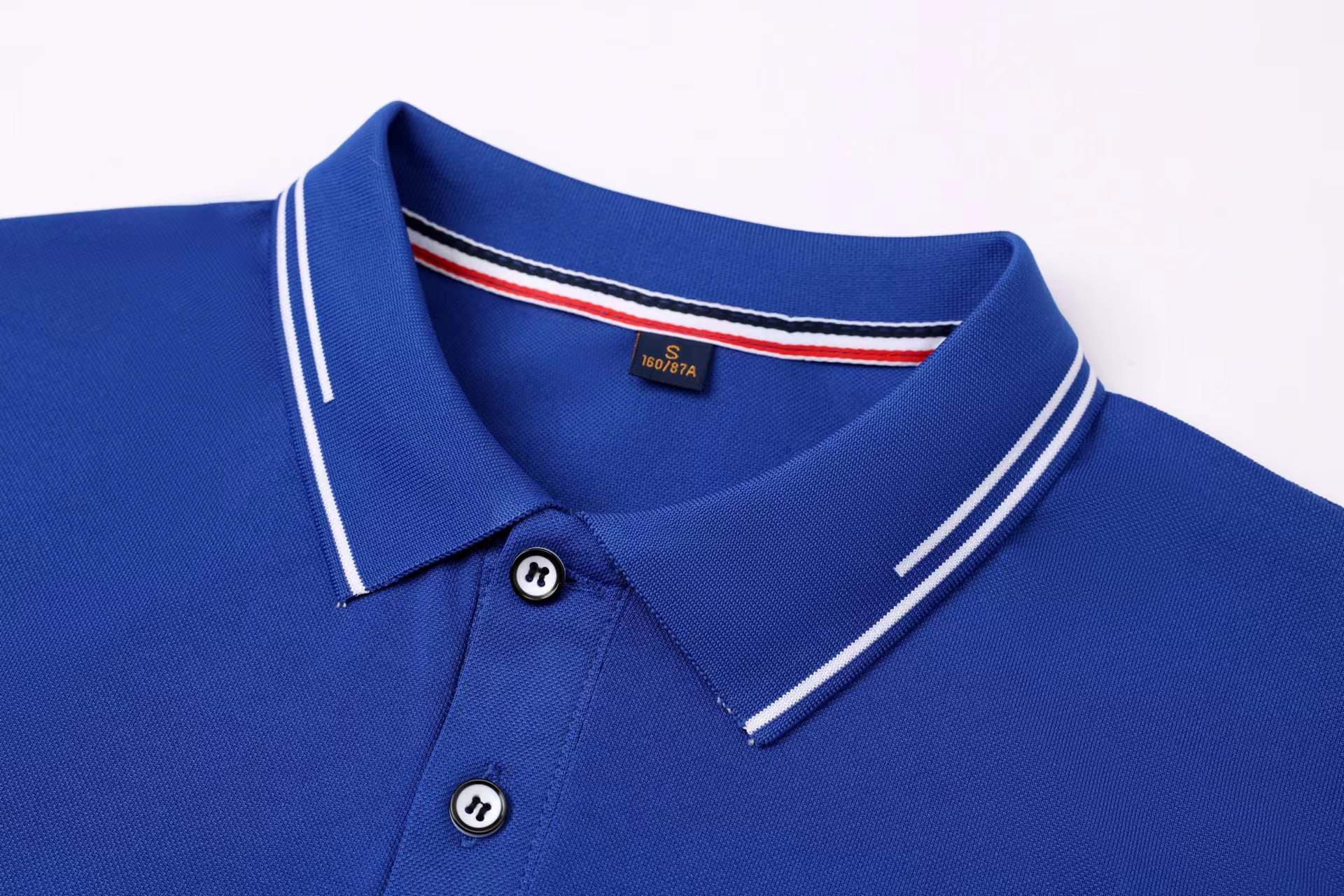 200g Bola Tencel beads short-sleeved lapel polo shirt GJ57-2666