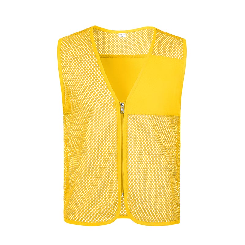 Pocketless single-sided fishnet vest GJ57-8010