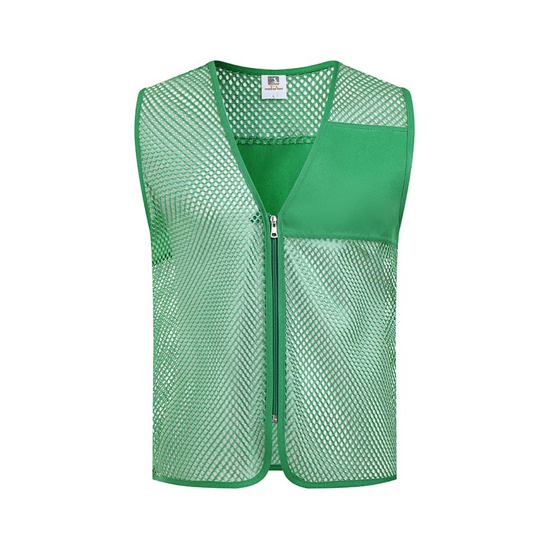 Pocketless single-sided fishnet vest GJ57-8010