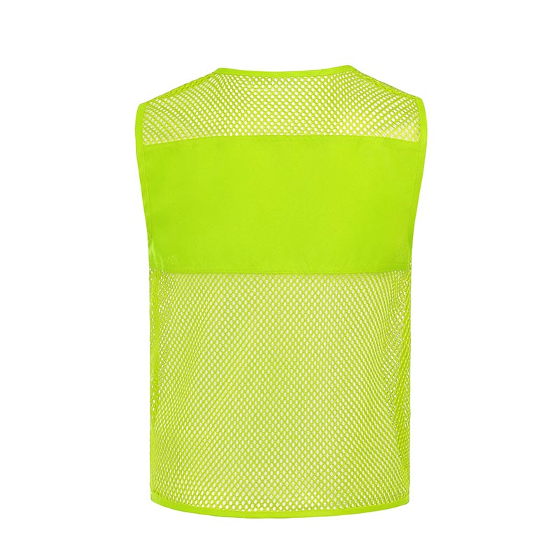 Pocketless single-sided fishnet vest GJ57-8010