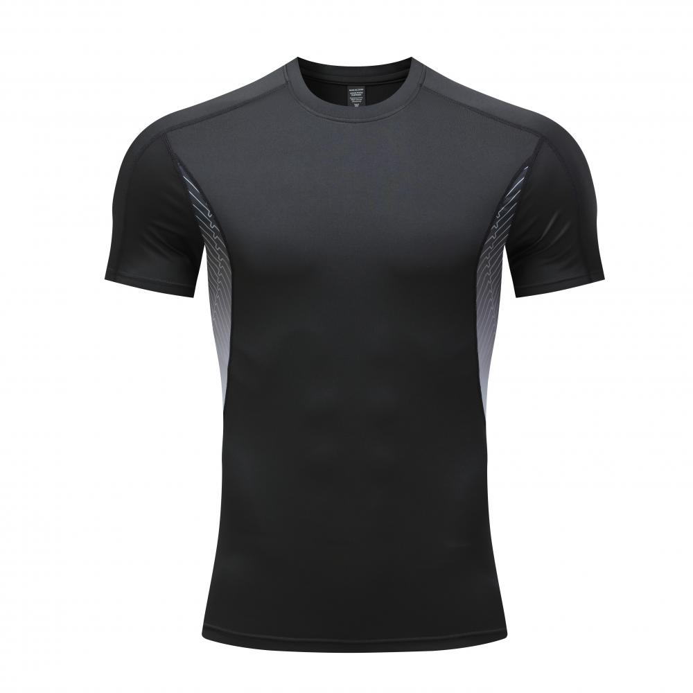 UA7312# Men tight short sleeves sports short sleeves short sleeves round neck