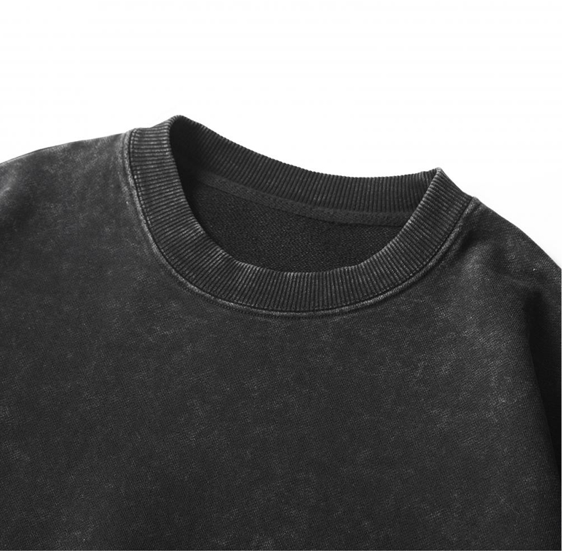 350g retro round neck side pocket sweatshirt GJ52-B3501