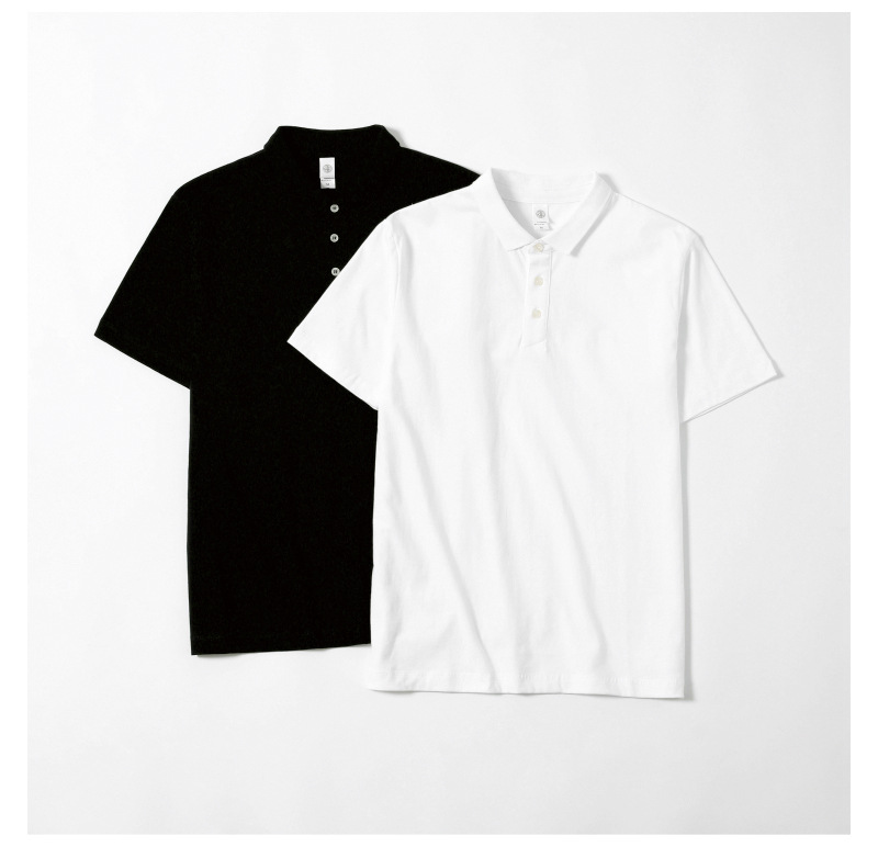 250g heavyweight thickened cotton lapel short-sleeved POLO shirt Z14-2501P