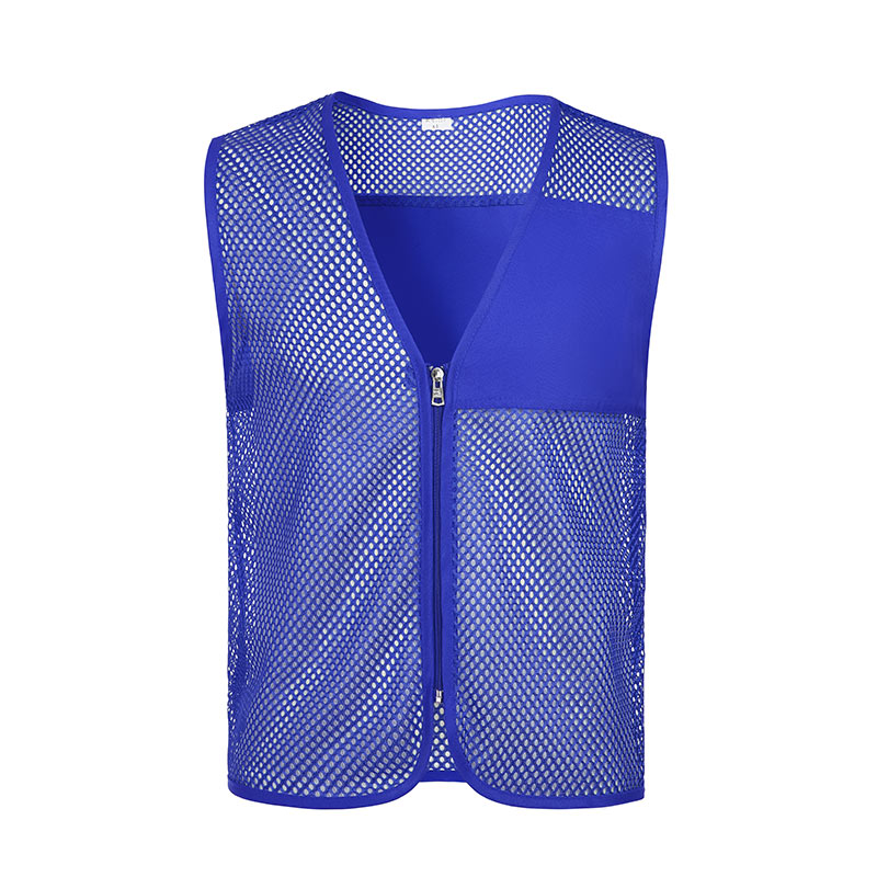 Pocketless single-sided fishnet vest GJ57-8010