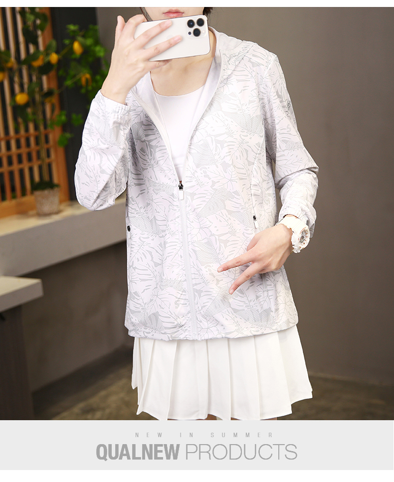 Cool and refreshing comfortable sun protection skin clothing KD-1213 women