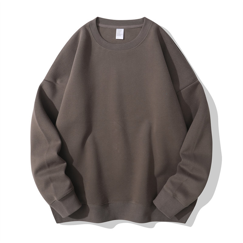 390g heavy double-sided cotton round neck sweatshirt BC5-390 round neck