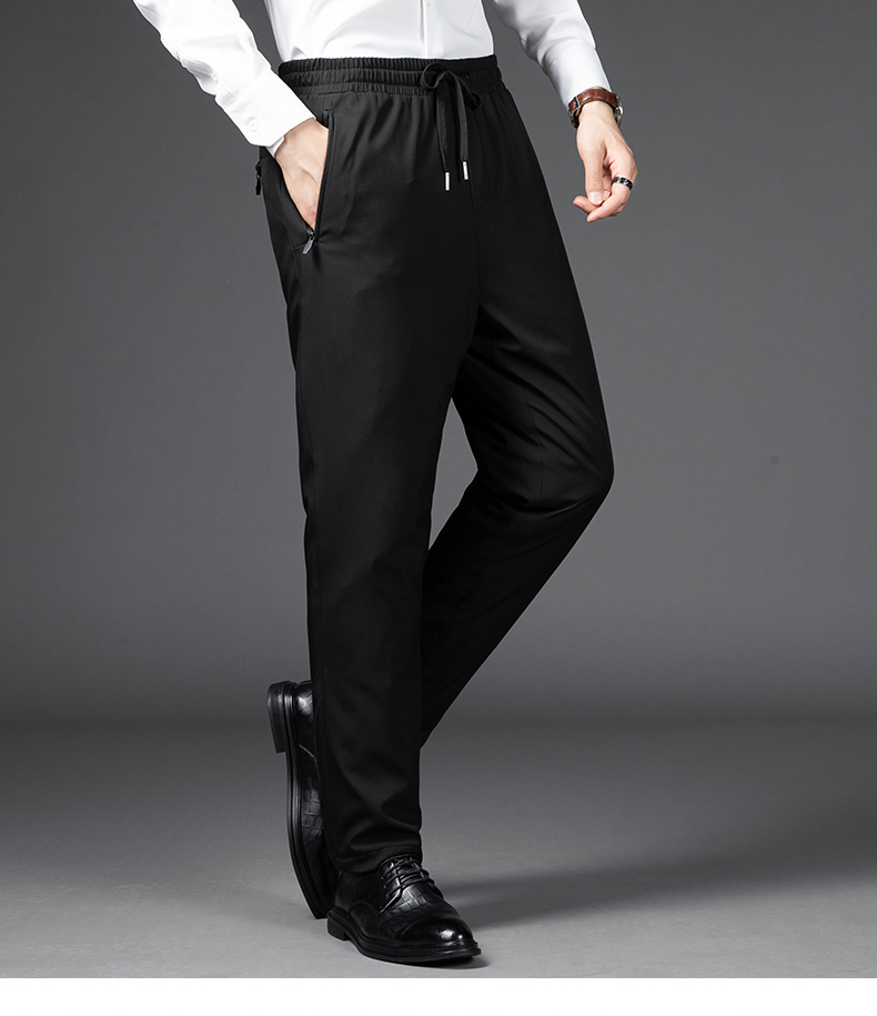 Wide-leg straight-leg velvet trousers KN2-YRK070