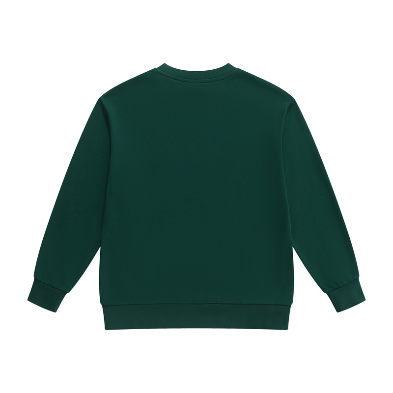 320g double-stranded cotton terry children round neck sweatshirt W03-S9006