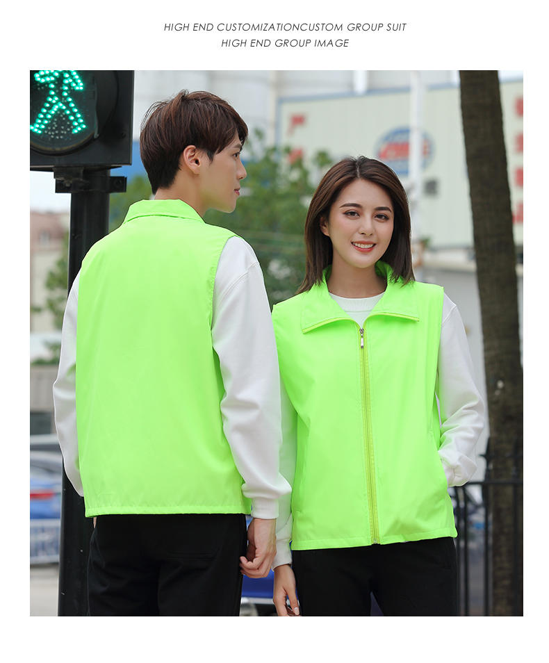 VM017B #New composite single layer vest (thickened) 9 colors