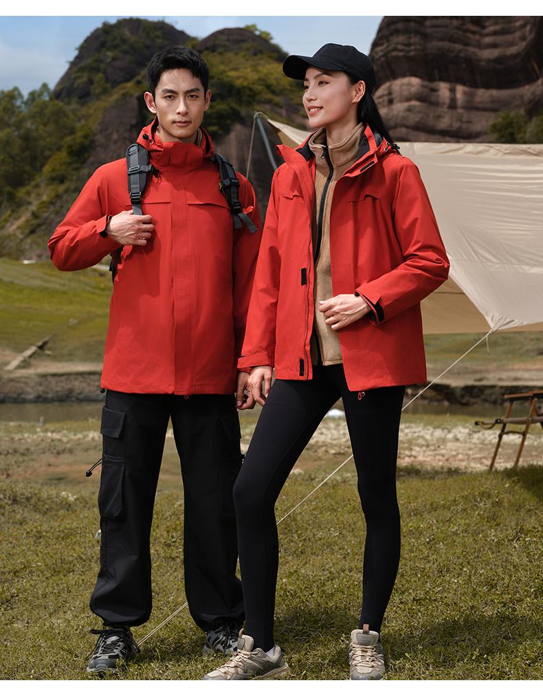 K-968-A# Arcteryx same style fully heat-sealed three-in-one jacket (polar fleece composite ultra-soft liner) in stock