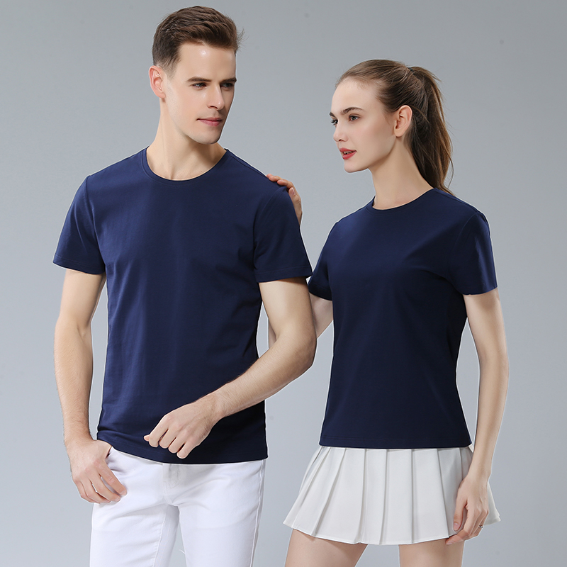 180g simple round neck short sleeve T-shirt universal GT1-Y881