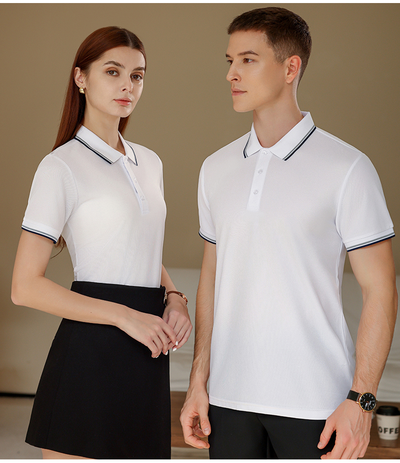 190g color collar short sleeve polo shirt YZ03-KW2208