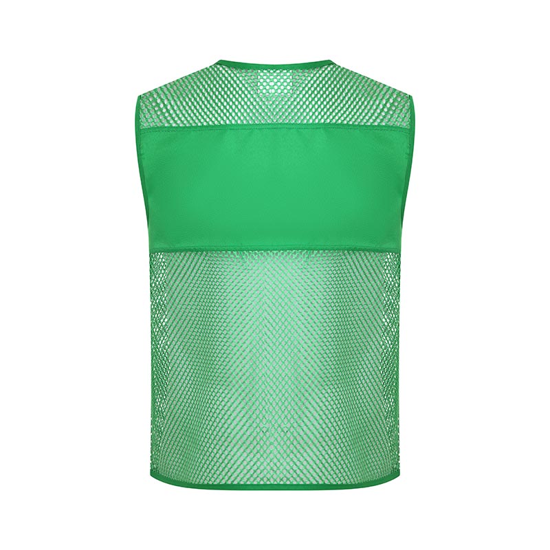 Pocketless single-sided fishnet vest GJ57-8010