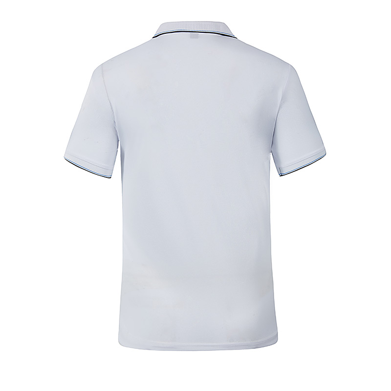 180g fine cotton short-sleeved lapel polo shirt L18-6688