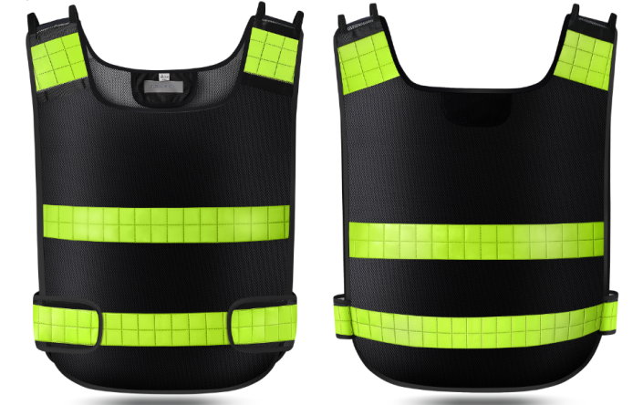 Fishnet mesh breathable mesh reflective vest H26-MAM-020