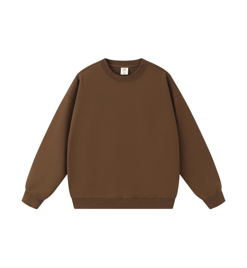 450g high quality heavyweight large terry large version round neck sweatshirt G21-U-XU29