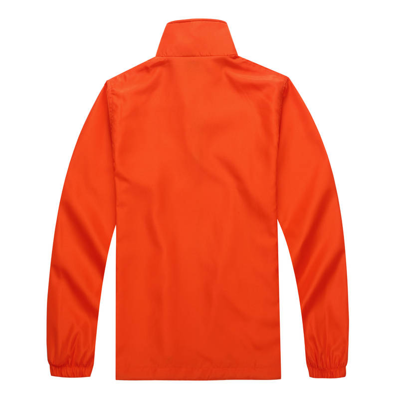 601#220g peach long-sleeved windbreaker jacket