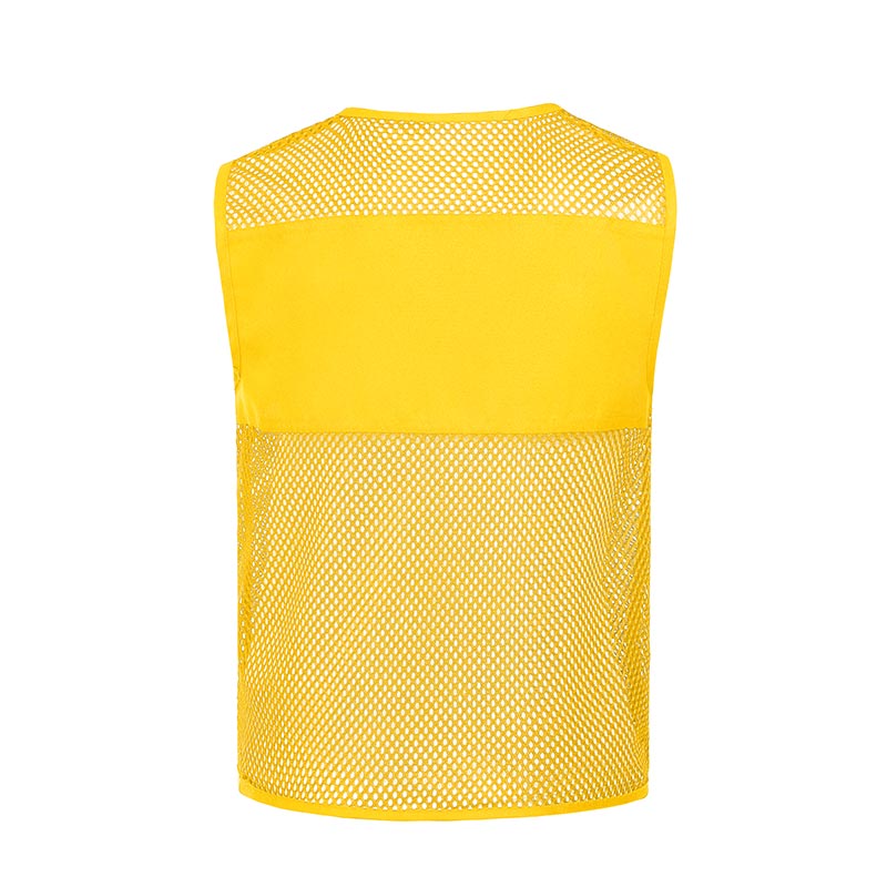 Pocketless single-sided fishnet vest GJ57-8010