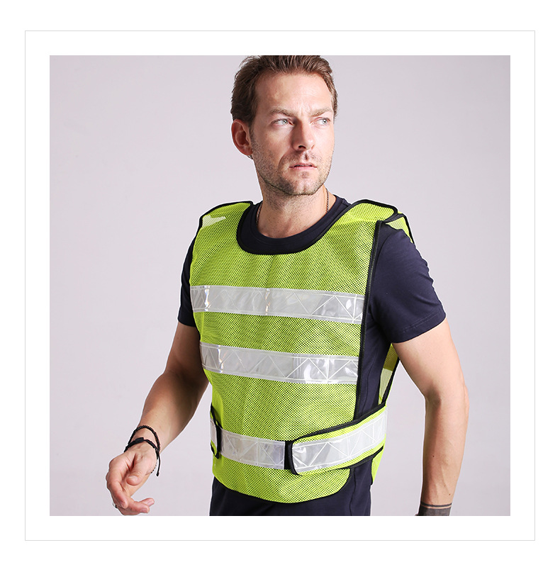 Fishnet mesh breathable mesh reflective vest H26-MAM-020