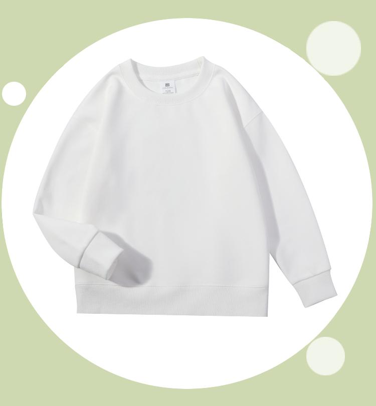 2991#300g autumn children cotton round neck sweatshirt