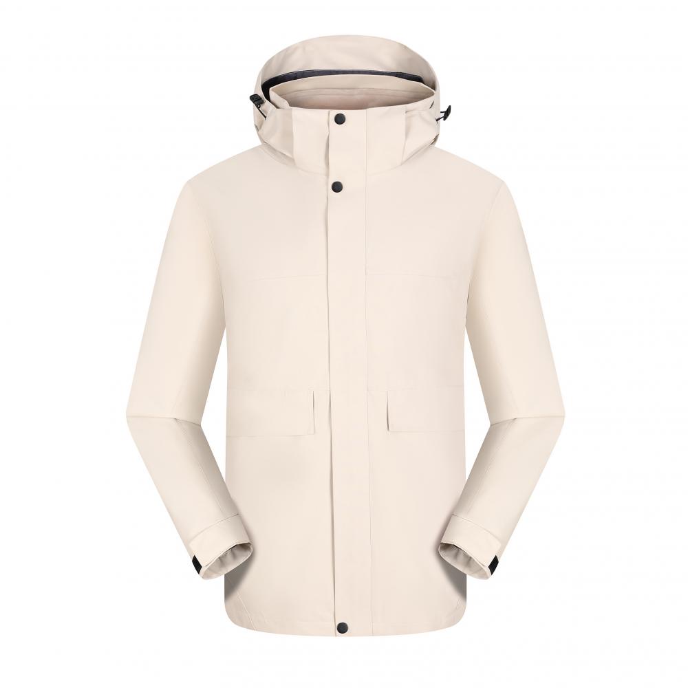 1866#3-in-1/small Oxford anti-hanging and anti-wrinkle soft liner/three-proof jacket//YKK zipper