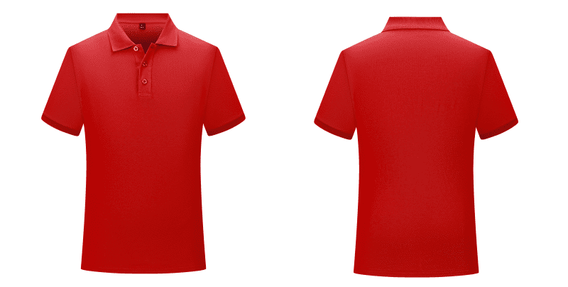 220g cotton high quality short sleeve lapel polo shirt GJ33-628