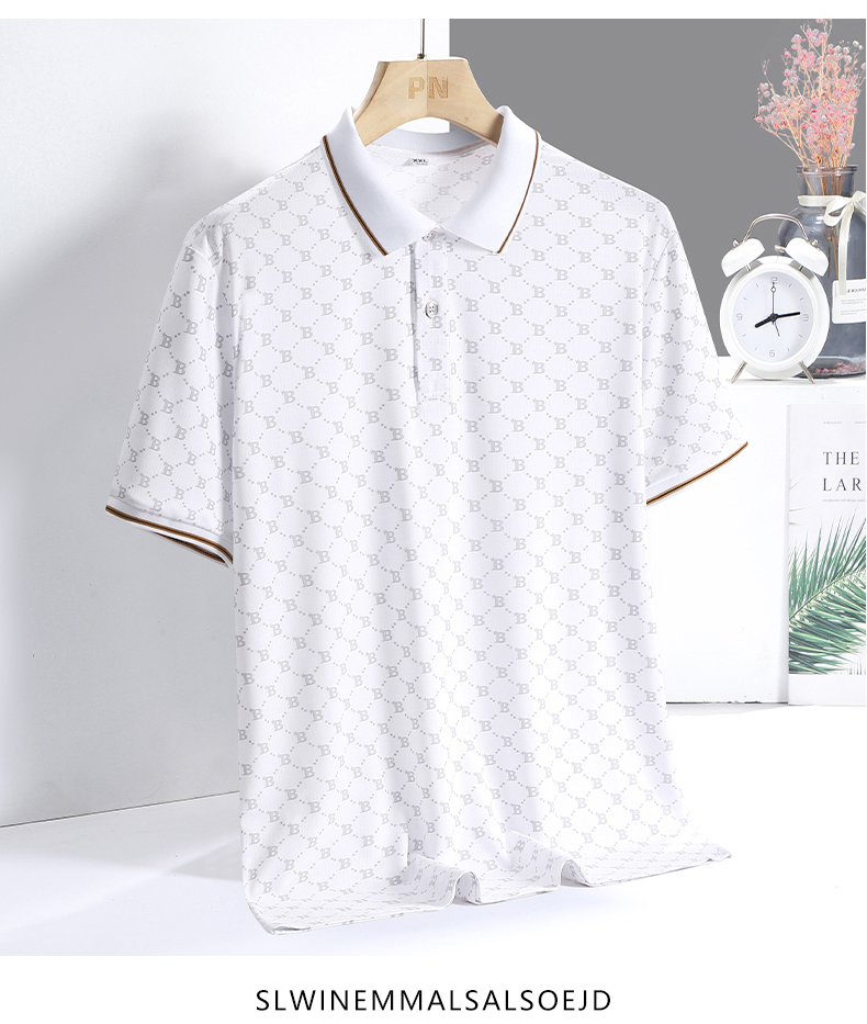 Comfortable breathable cool quick-drying lapel short-sleeved POLO shirt KX1-325