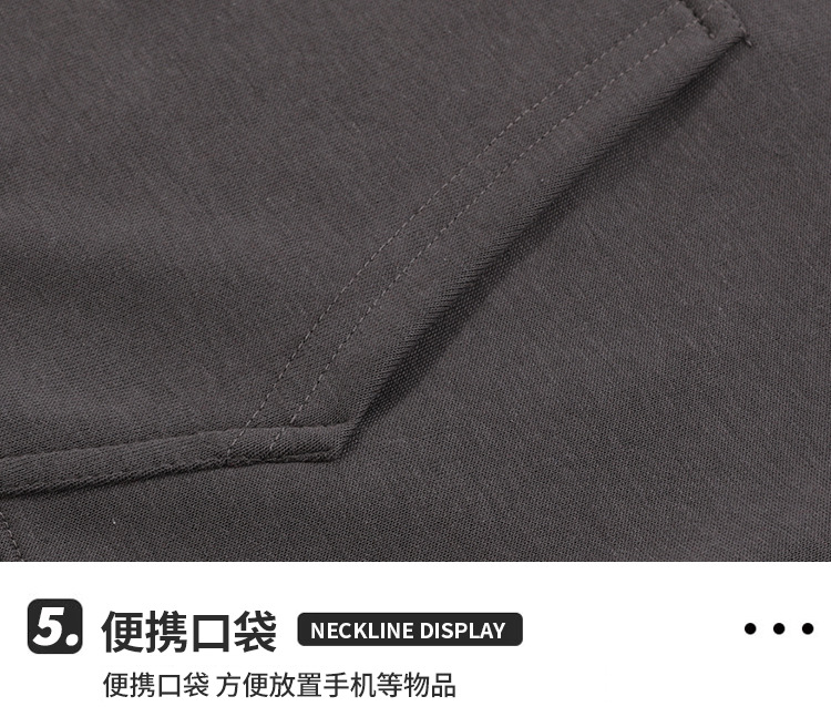 Casual fleece hooded zipper sweatshirt BC4-HM-59