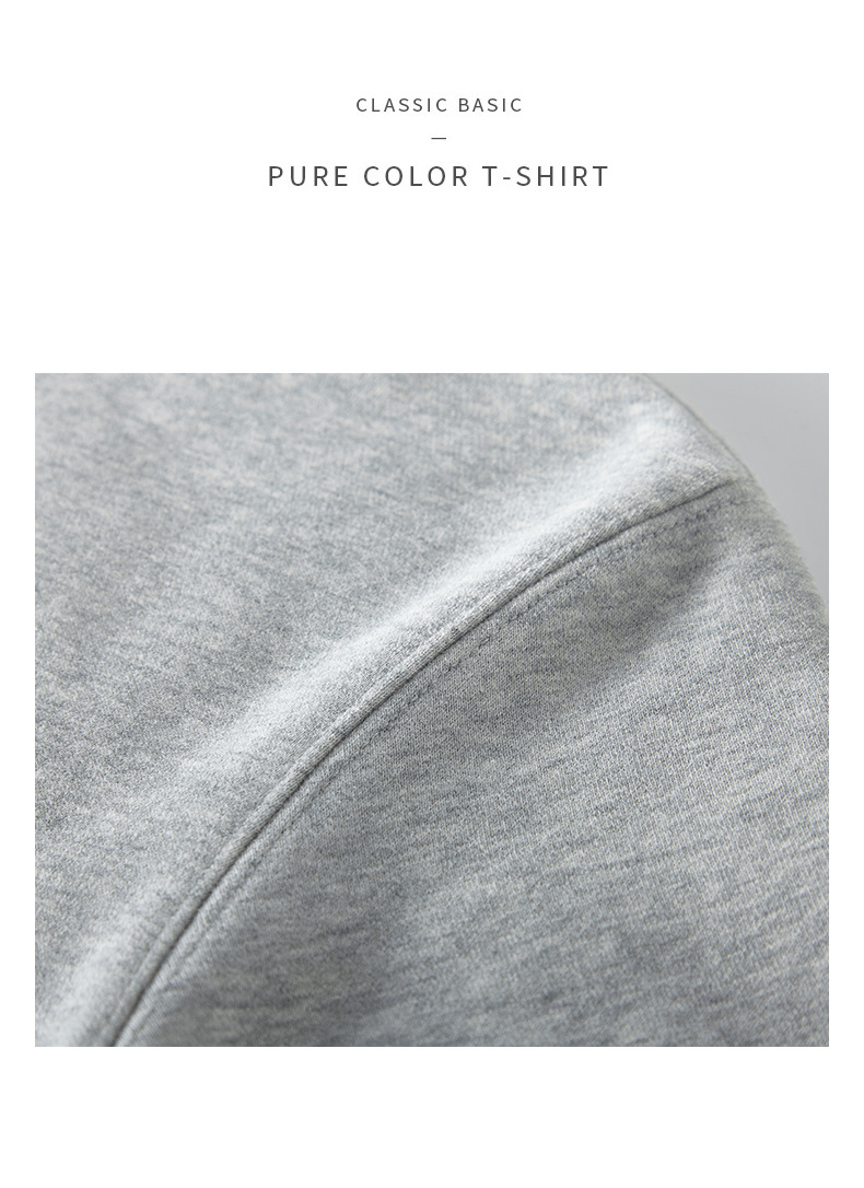 420G heavy weight ceramic brushed thickened velvet pullover round neck sweatshirt D15-0812