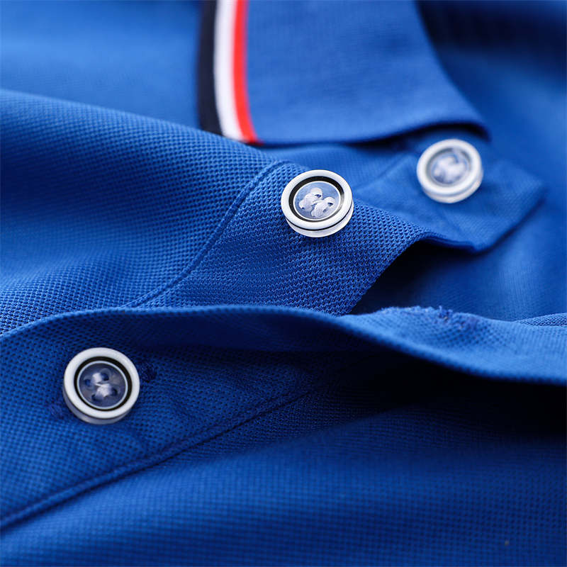 190g color collar business lapel long sleeve POLO shirt G17-A699