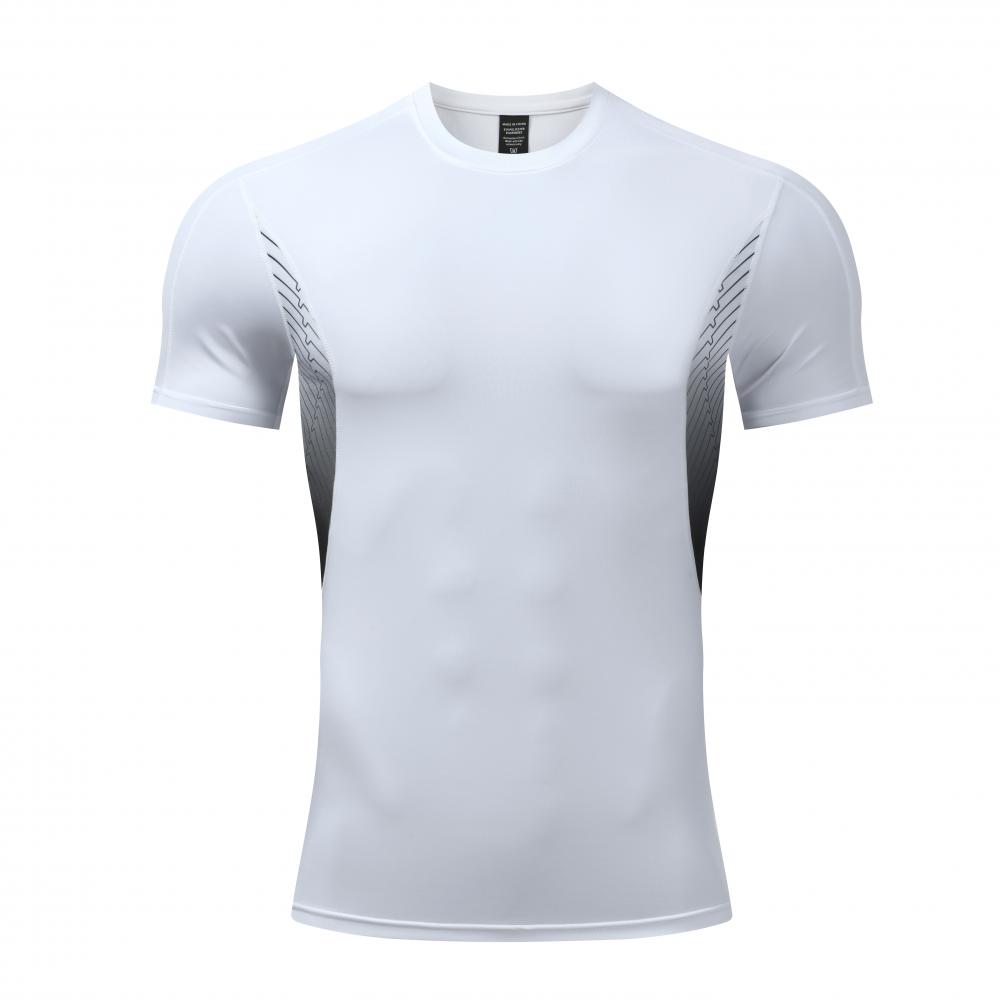 UA7312# Men tight short sleeves sports short sleeves short sleeves round neck