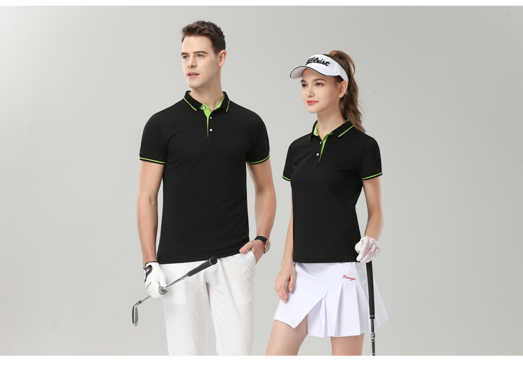 190g40 lapel short-sleeved POLO shirt men GT1-1878 men