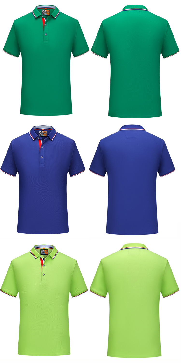 230g 40pcs pique group lapel short-sleeved POLO shirt men S02-9988 men