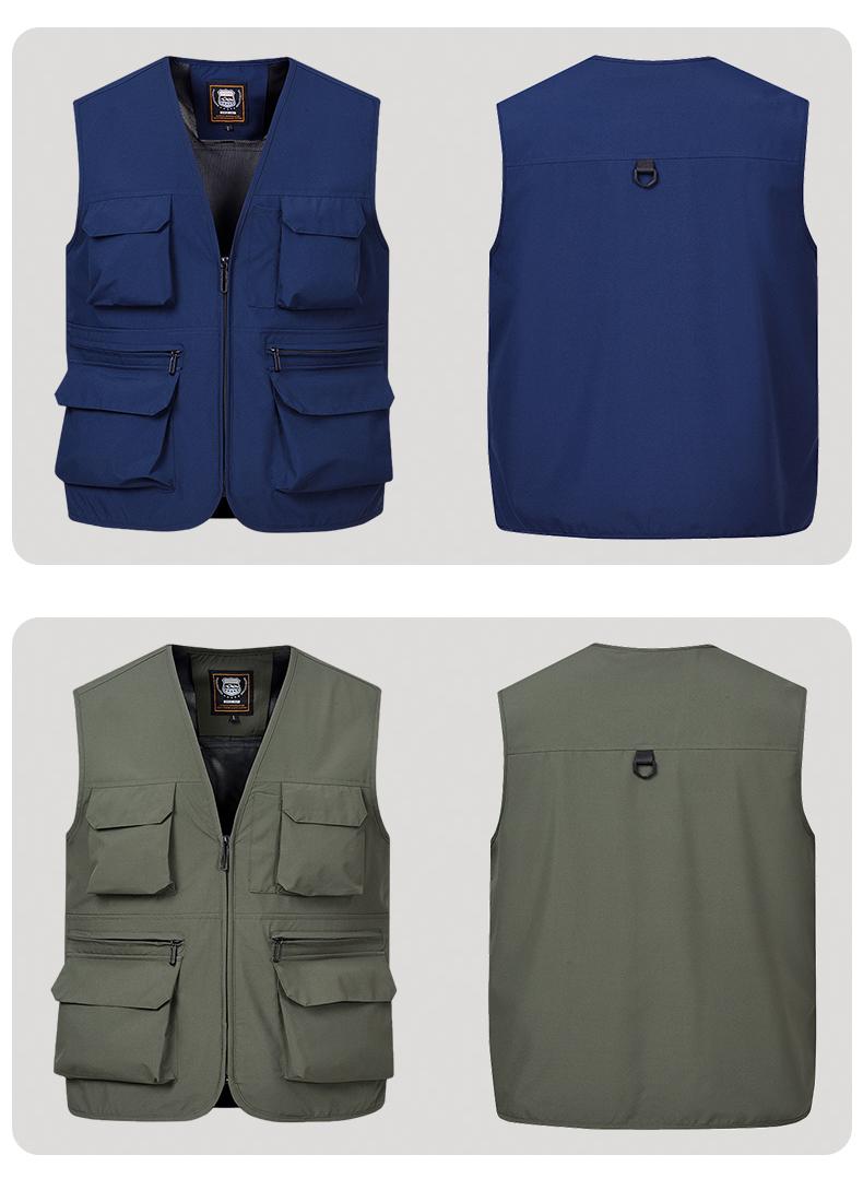 Outdoor fishing multi-pocket vest E01-3051