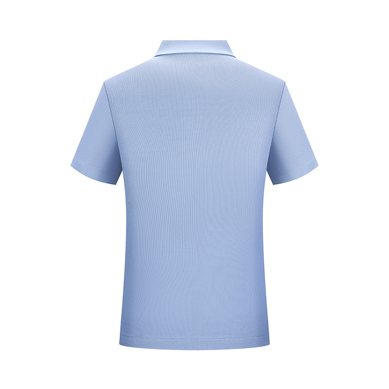 200g breathable sweat-absorbent cotton short-sleeved lapel polo shirt GJ36-F101