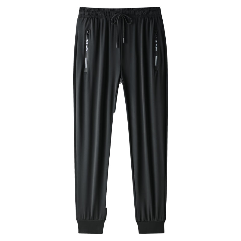 Ice silk cool breathable casual trousers with cuffs GJ62-J067