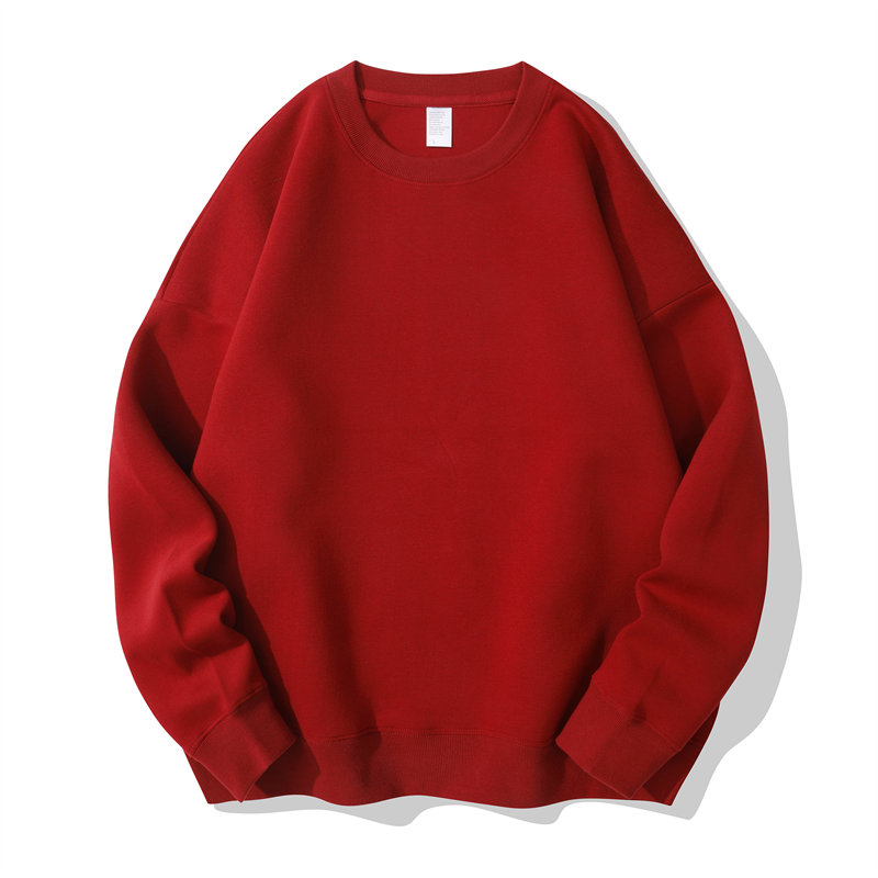 390g heavy double-sided cotton round neck sweatshirt BC5-390 round neck