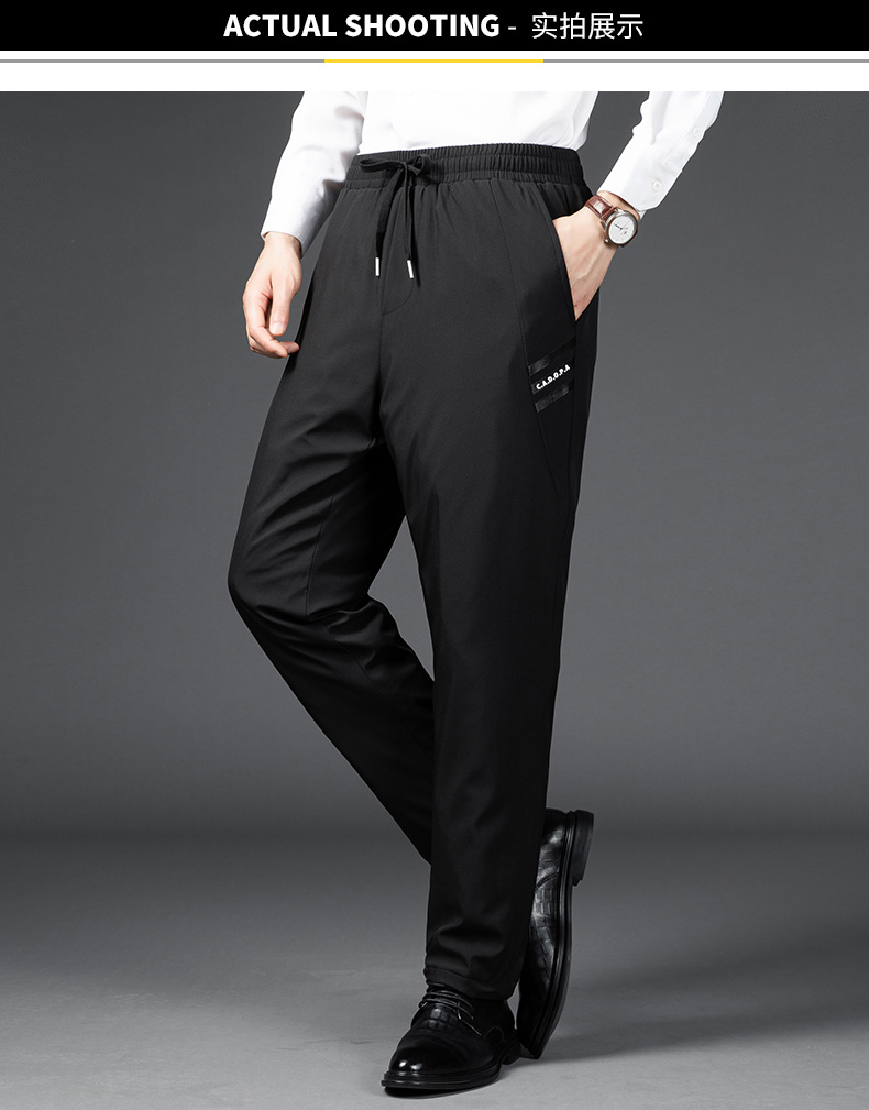 Wide-leg straight-leg velvet trousers KN2-YRK071