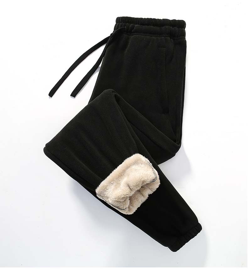 Lambskin Thickened Warm Fleece Pants KN1-99